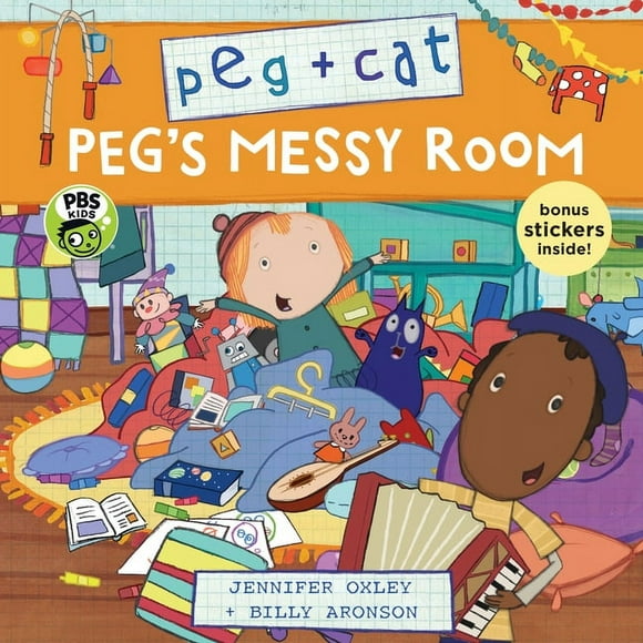 Peg + Cat: Peg + Cat: Peg's Messy Room (Paperback)