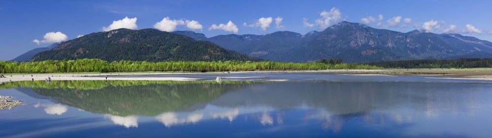 Peg Leg Bar in the morning Chilliwack British Columbia Canada Canvas Art - Lorna Rande Design Pics (40 x 11)