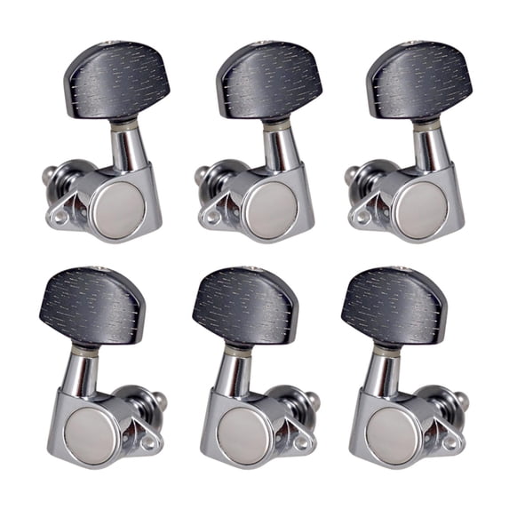Peg Machine Head Enclosed Knob Guitar String Tuning Pegs Wear Resistant Knobs Tuning Keys for Electric Guitar Parts