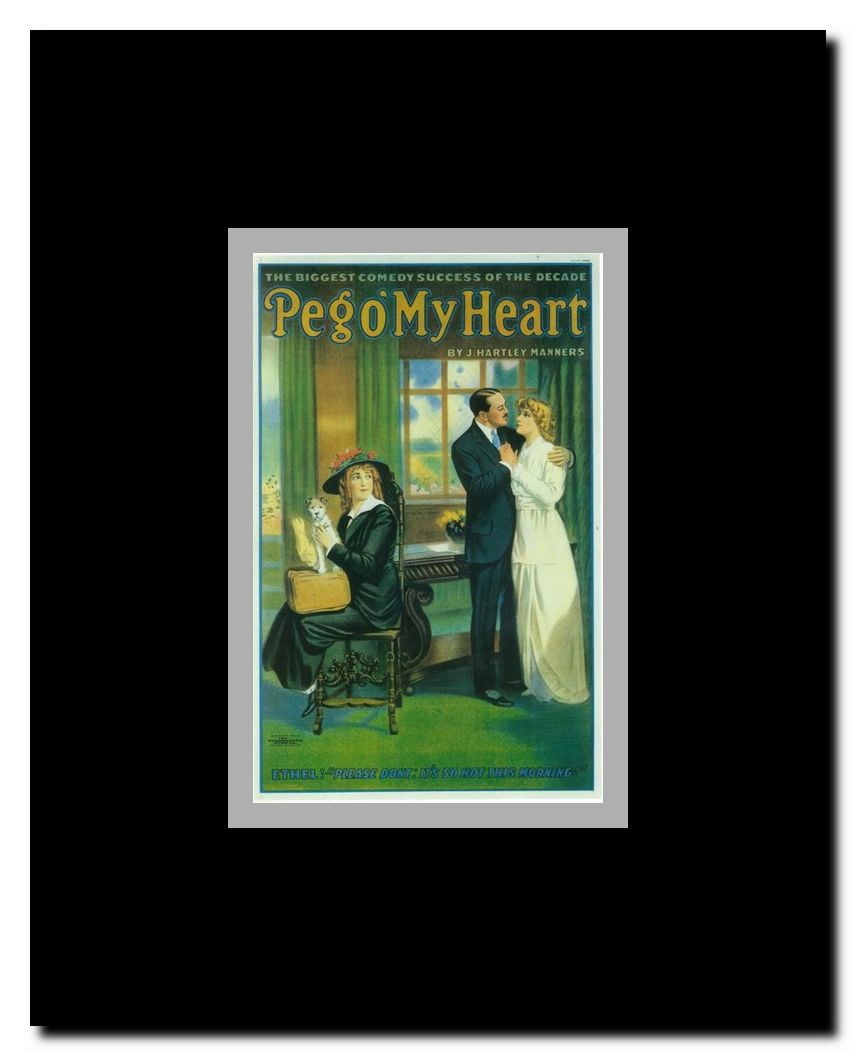 Peg 'O My Heart (Broadway) Framed Movie Poster
