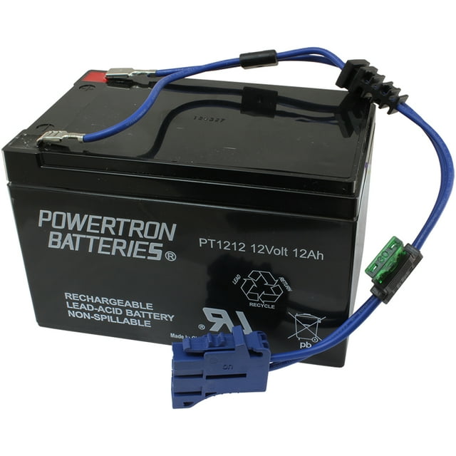 Peg Perego 12 Volt Replacement Battery Kit IAKB0501 INCLUDES BATTERY AND HARNESS