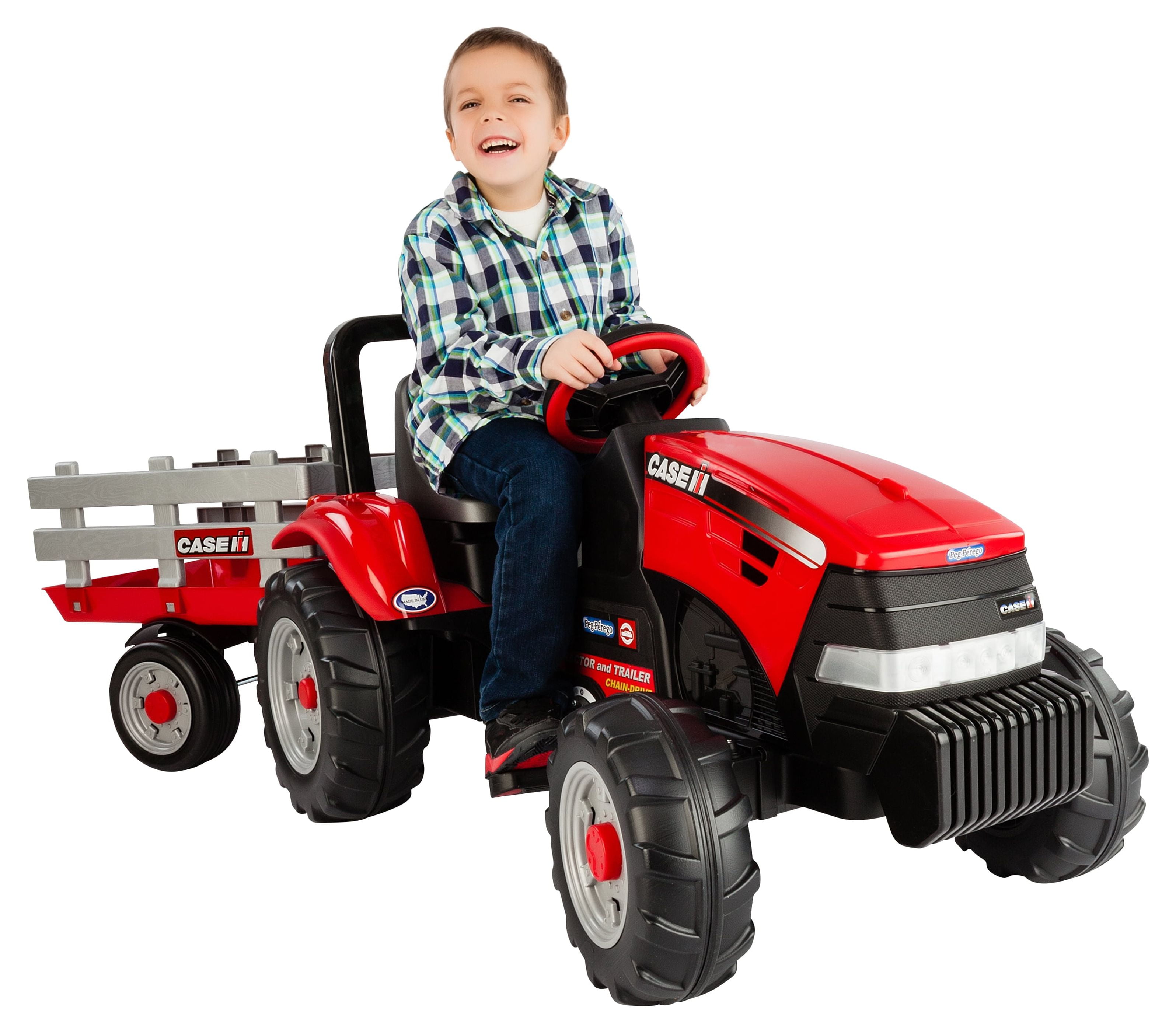 Peg Perego Case Ih Tractor And Trailer