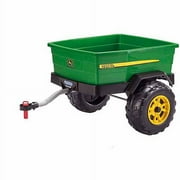 Peg Perego John Deere Adventure Trailer, Extra Large Accessory for John Deere Gators, Green