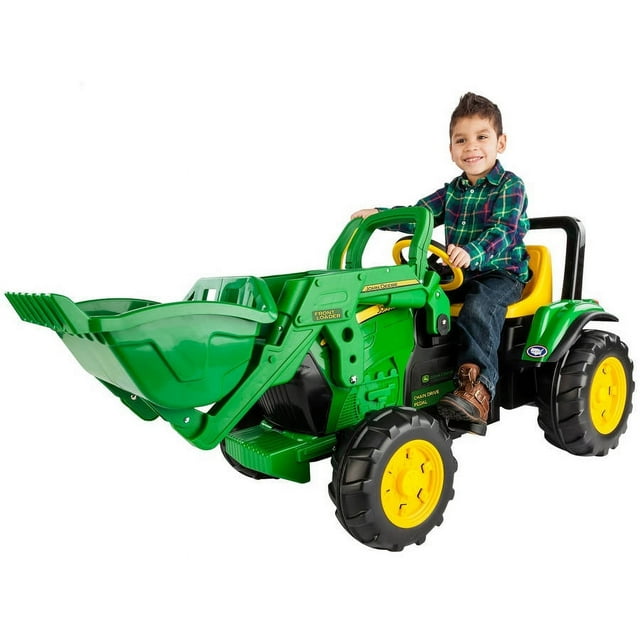 Peg Perego John Deere Front Loader Ride-On Pedal Tractor - Walmart.com