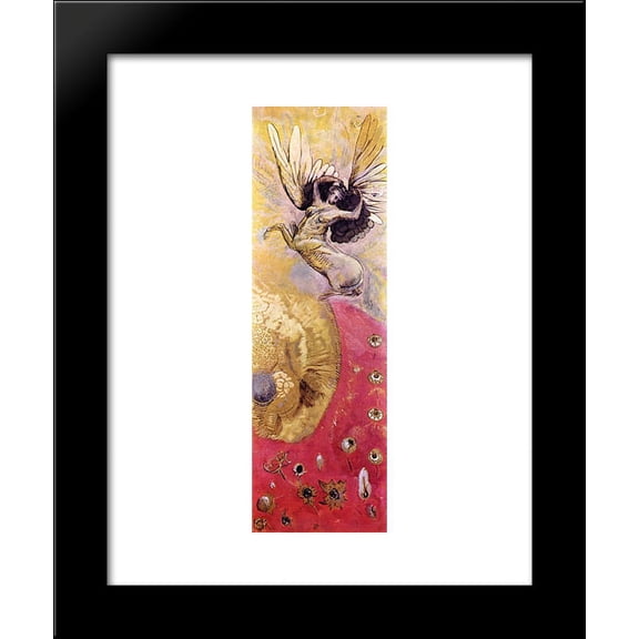 Pegasus 20x24 Framed Art Print by Redon, Odilon