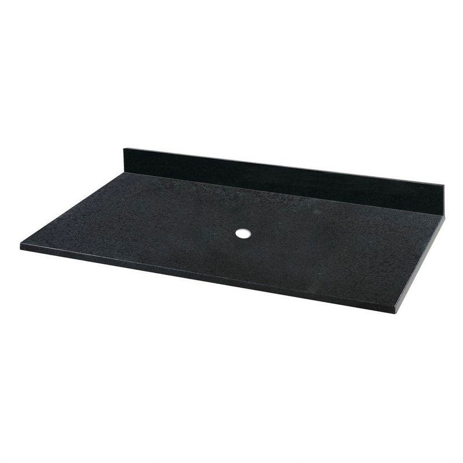 Pegasus 25W x 22D in. Granite Vanity Top for Vessel Sink