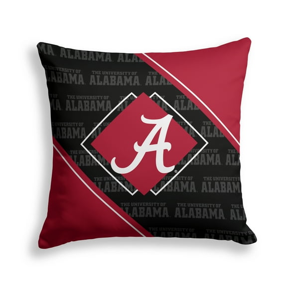 Pegasus Alabama Crimson Tide 18" x 18" Diamond Boxed Decor Pillow