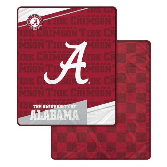 Pegasus Alabama Crimson Tide 60" x 70" Diagonal Ghost Checkered Double-Sided Blanket