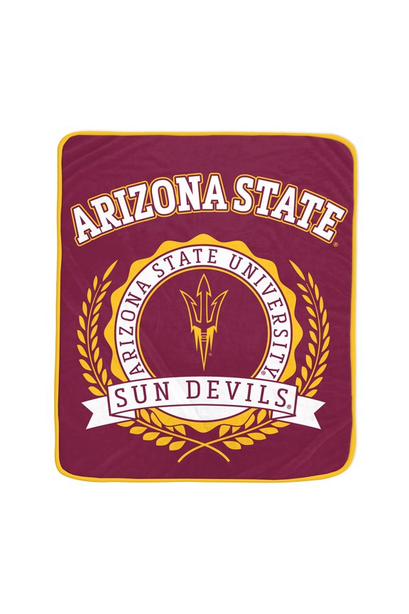 Arizona State Sun Devils 50" x 60" University Crest Ultra Soft Blanket