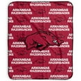 thumbnail image 1 of Pegasus Arkansas Razorbacks 50" x 60" Repeat Wordmark Fleece Blanket, 1 of 1
