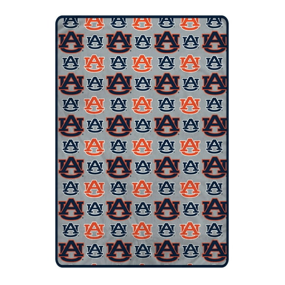 Pegasus Auburn Tigers 66" x 95" Oversized Logo Roll Ultra Cozy Blanket
