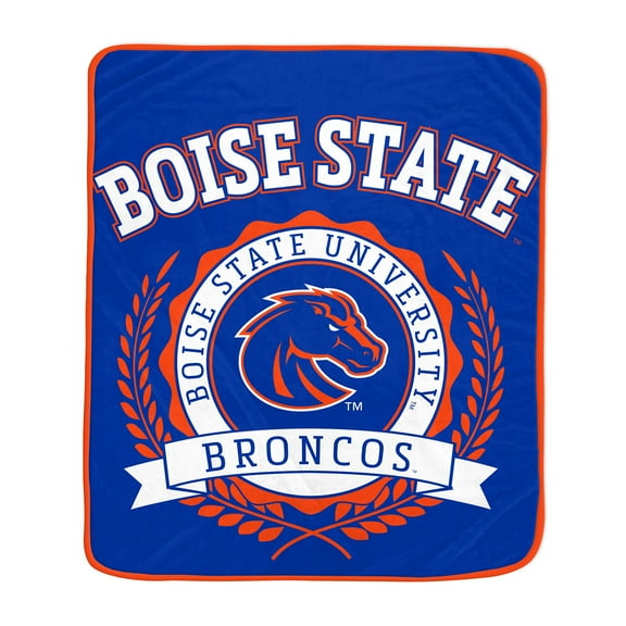 Pegasus Boise State Broncos 50" x 60" University Crest Ultra Soft Blanket