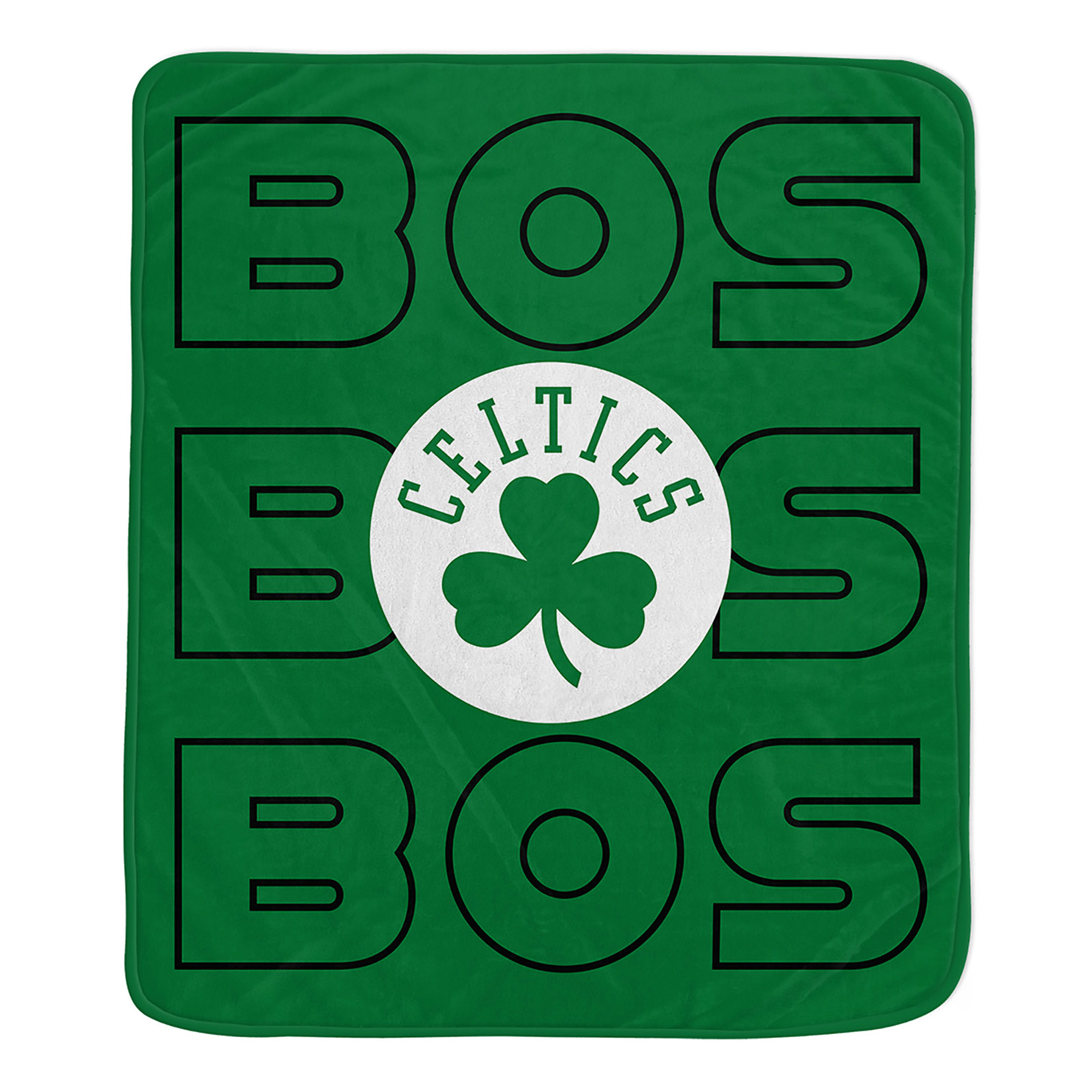 Pegasus Boston Celtics 50" x 60" Abbreviation Echo Ultra Soft Blanket