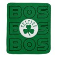 Pegasus Boston Celtics 50" x 60" Abbreviation Echo Ultra Soft Blanket