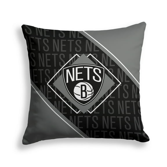 Pegasus Brooklyn Nets 18" x 18" Diamond Boxed Decor Pillow