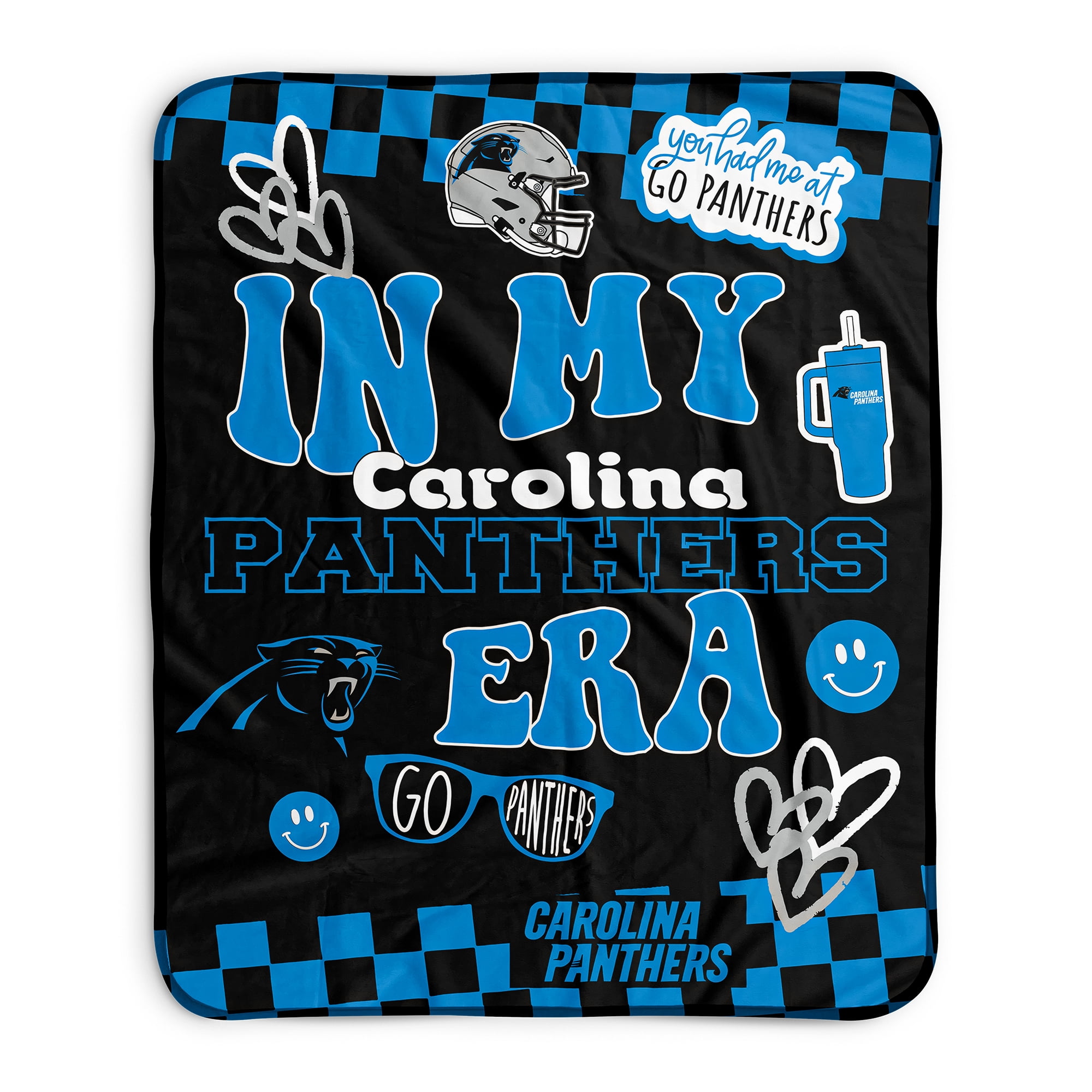 Pegasus   Carolina Panthers 50" x 60" In My Era Fleece Blanket