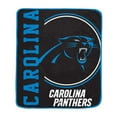 thumbnail image 1 of Pegasus Carolina Panthers 50" x 60" Keep It Simple Ultra Soft Blanket, 1 of 1