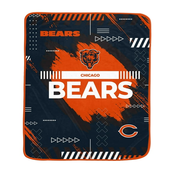 Pegasus Chicago Bears 60" x 72" Game Tech Ultra Cozy Blanket