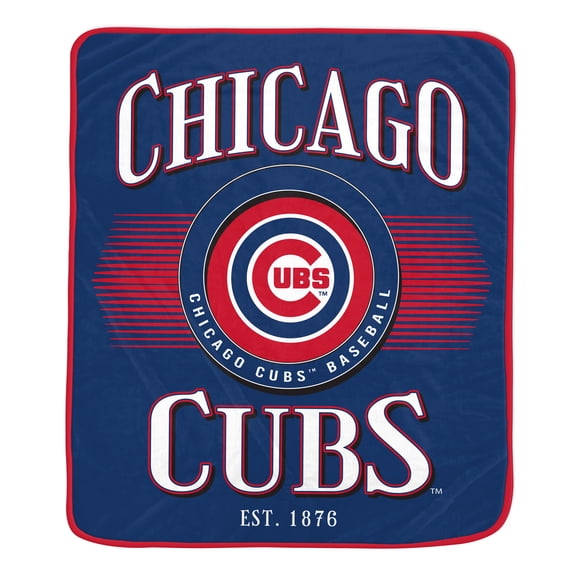 Pegasus Chicago Cubs Spotlight Arch 60" x 70" Ultra Soft Throw Blanket
