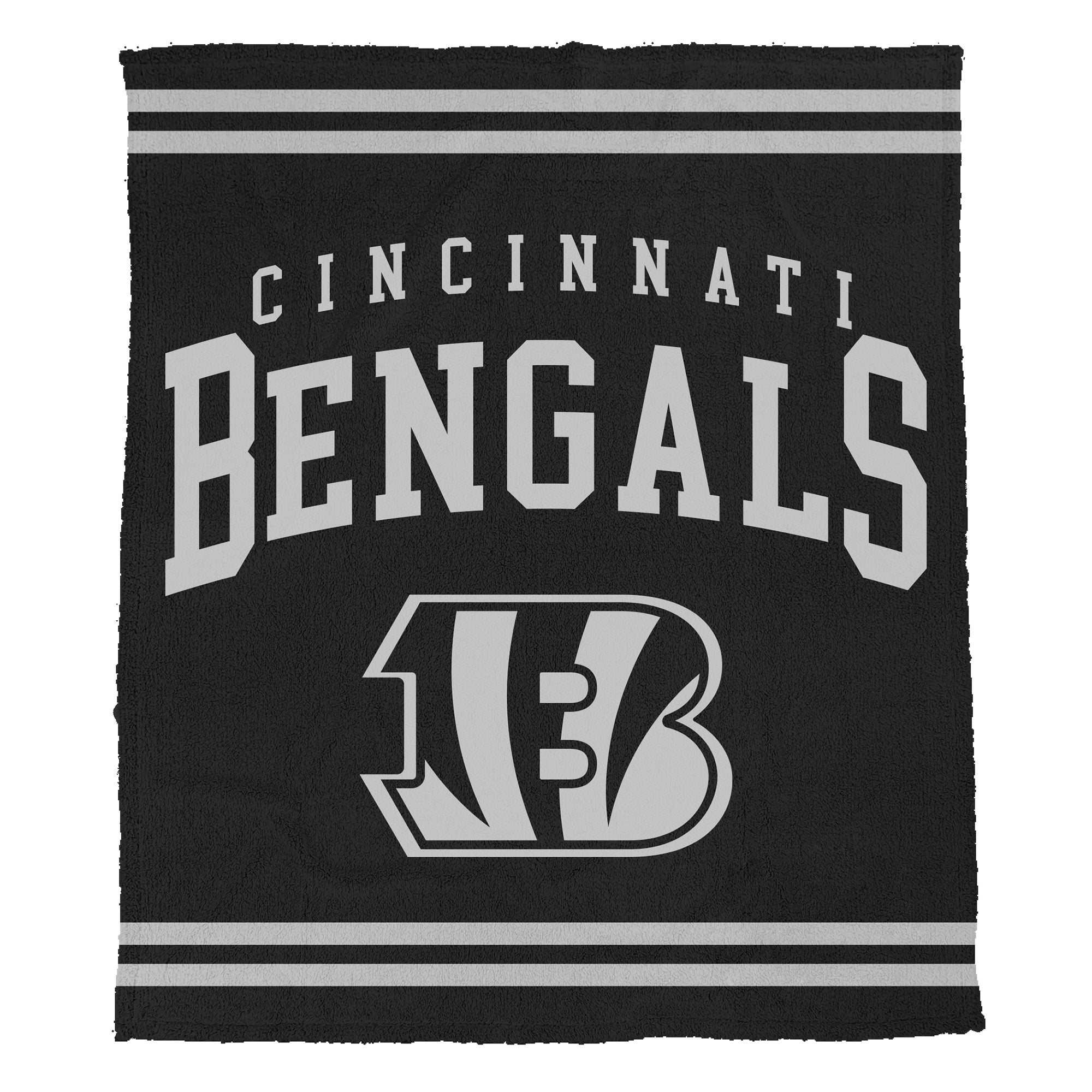 Cincinnati Bengals NFL Team Classic Logo Blanket 60x70 main image 1