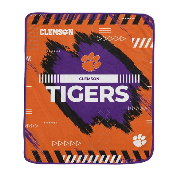 Pegasus Clemson Tigers 60" x 72" Game Tech Ultra Cozy Blanket
