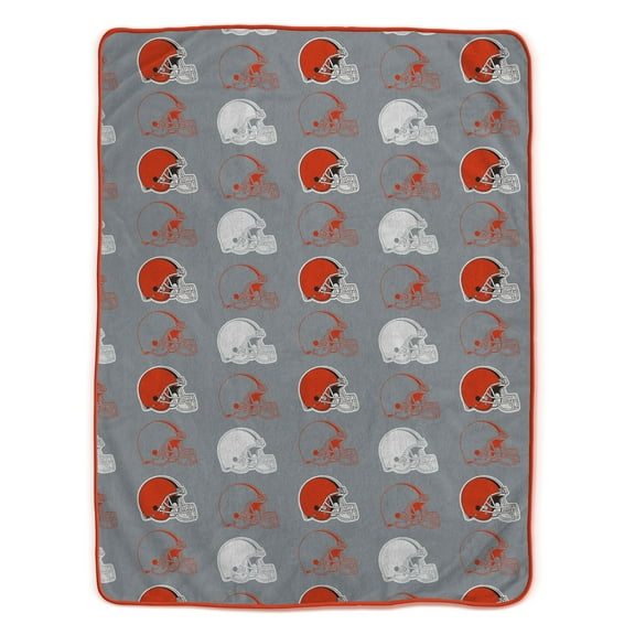 Pegasus Cleveland Browns 66" x 95" Oversized Logo Roll Ultra Cozy Blanket
