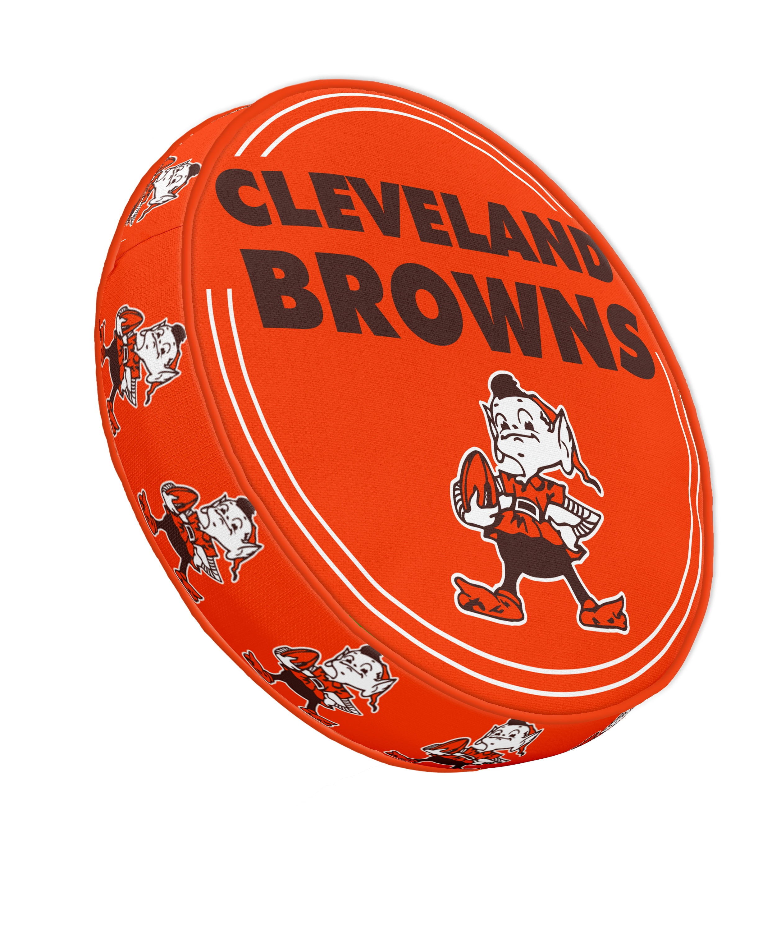 Cleveland Browns Orange Circle Plushlete Pillow