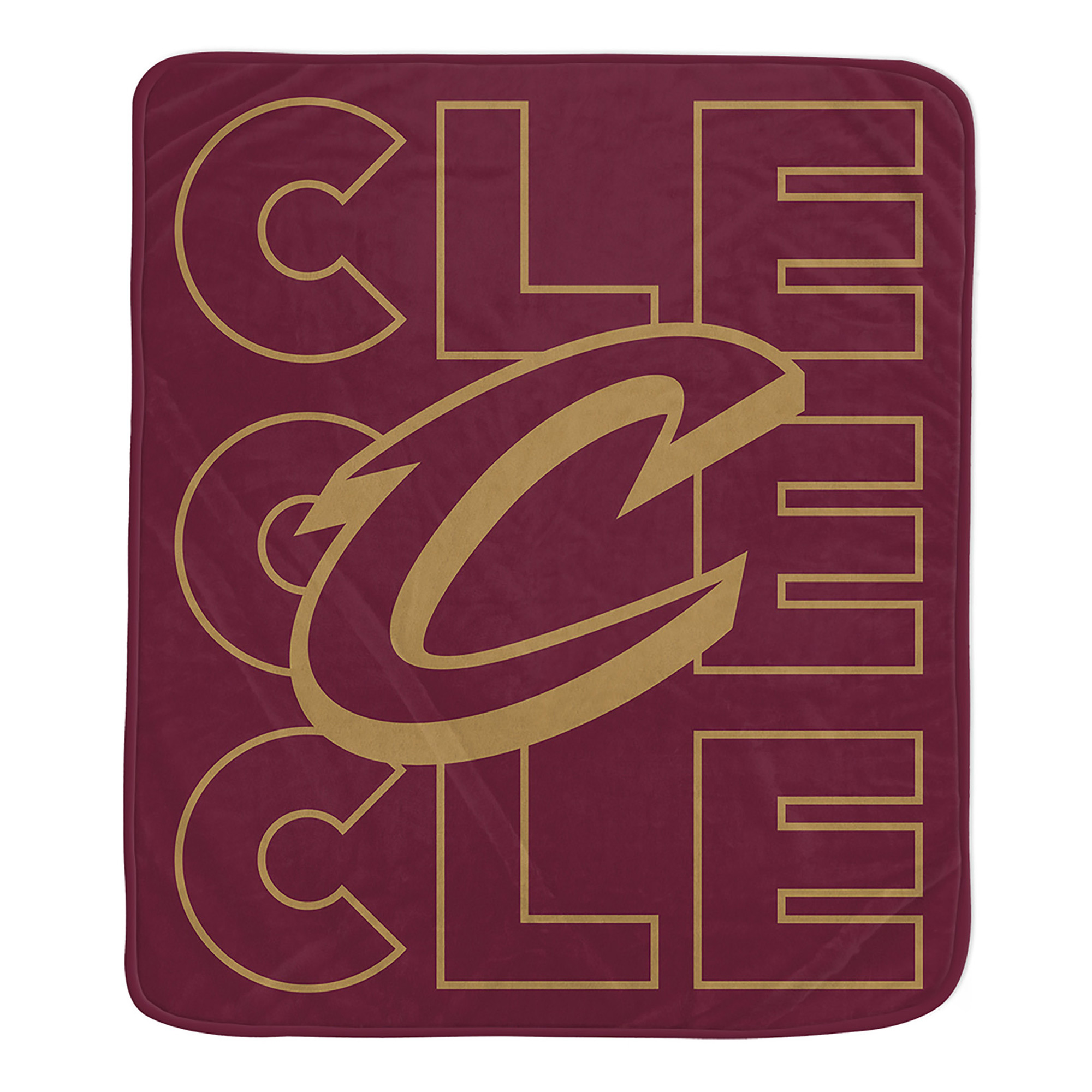 Pegasus Cleveland Cavaliers 50" x 60" Abbreviation Echo Ultra Soft Blanket