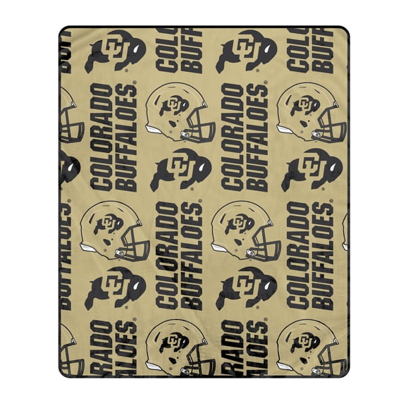 Pegasus Colorado Buffaloes 50" x 60" Homefield Stacked Logos Ultra Soft Blanket
