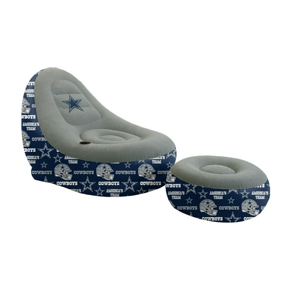 Pegasus Dallas Cowboys Tonal Logo Inflatable Chair & Ottoman