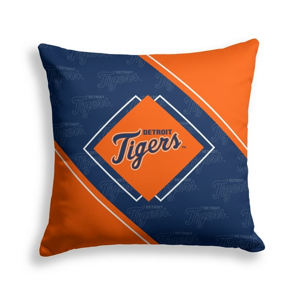Pegasus Detroit Tigers 18" x 18" Diamond Boxed Decor Pillow