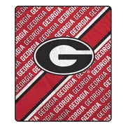Pegasus Georgia Bulldogs 60" x 70" Diagonal Lined Wordmark Ultra Soft Blanket