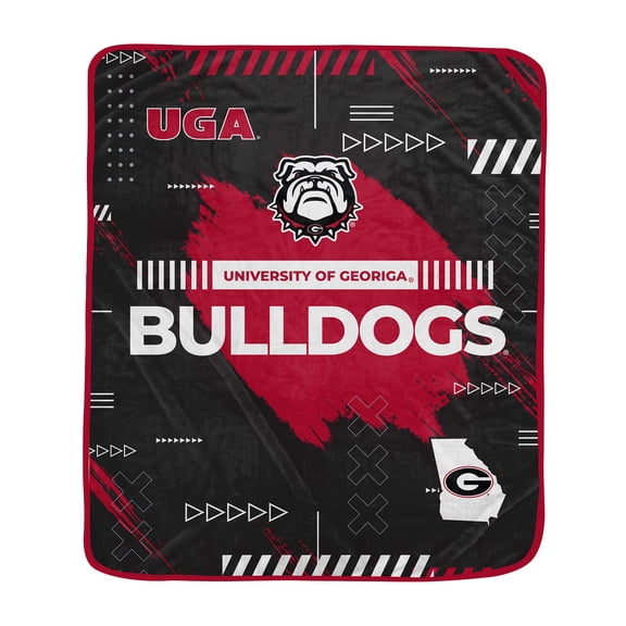 Pegasus Georgia Bulldogs 60" x 72" Game Tech Ultra Cozy Blanket