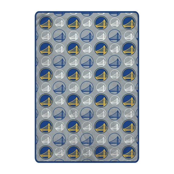 Pegasus Golden State Warriors 66" x 95" Oversized Logo Roll Ultra Cozy Blanket
