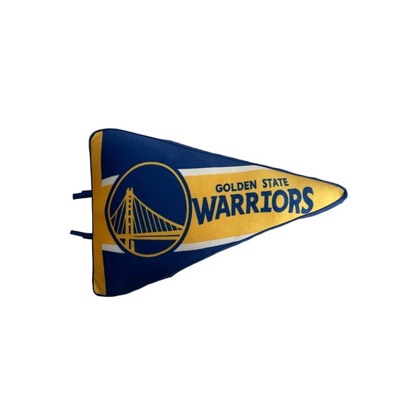 Pegasus Golden State Warriors Half Stripe Pennant Pillow