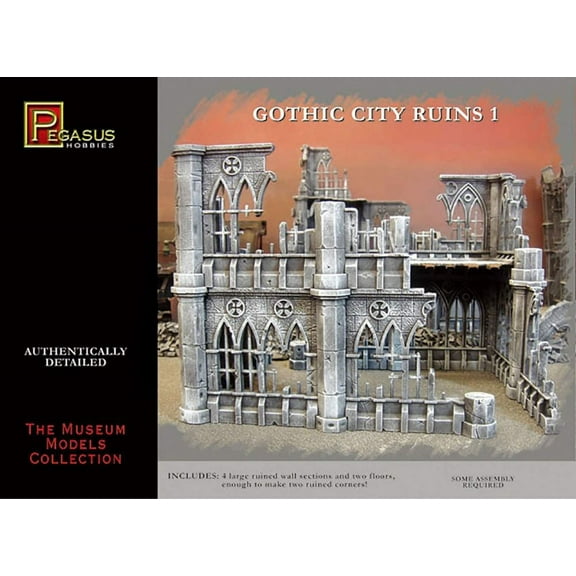 Pegasus Hobbies 4930 Gothic City Ruins Set 1