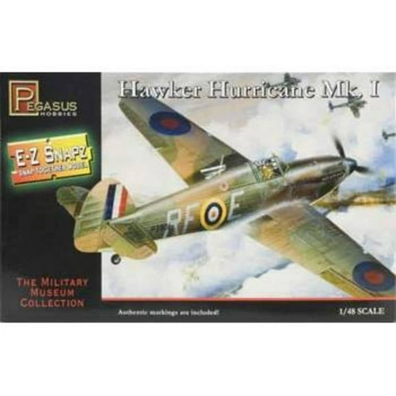 Pegasus Hobbies 8411 1/48 Hawker Hurricane Plastic Model Kit
