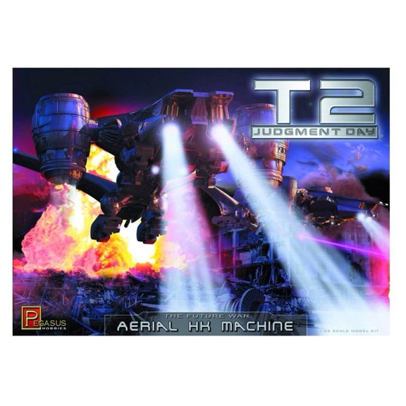 Pegasus Hobbies 9016 1/32 Terminator 2 Aerial Hunter Killer Multi-Colored