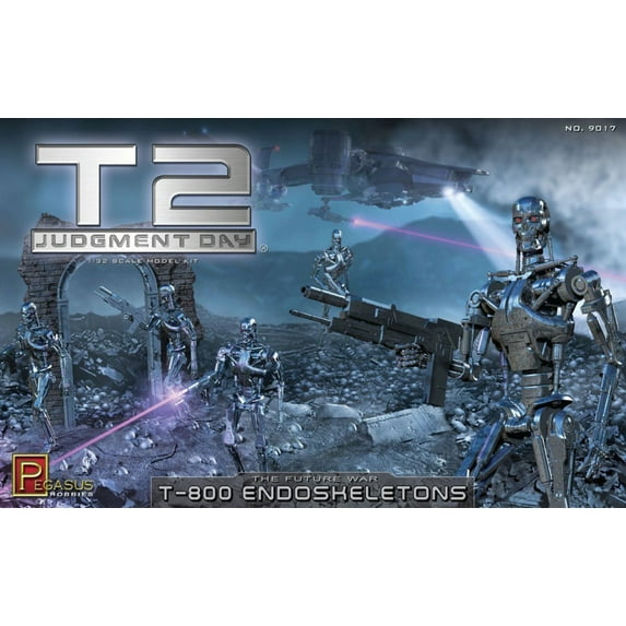 Pegasus Hobbies 9017 1/32 T-800 Endoskeletons Plastic Model Kit