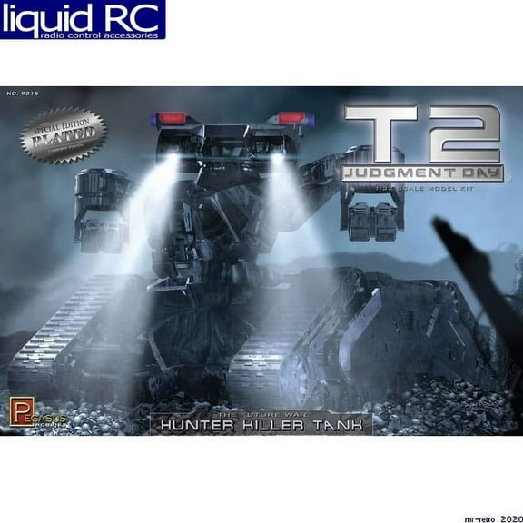 Pegasus Hobbies 9215 1/32 Chrome Plated T-2 Tank Plastic Model Kit