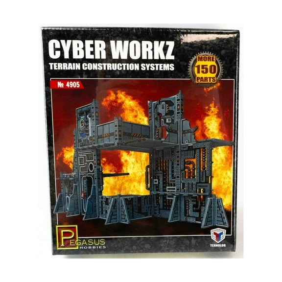 Pegasus Hobbies Cyber Workz Terrain Set New