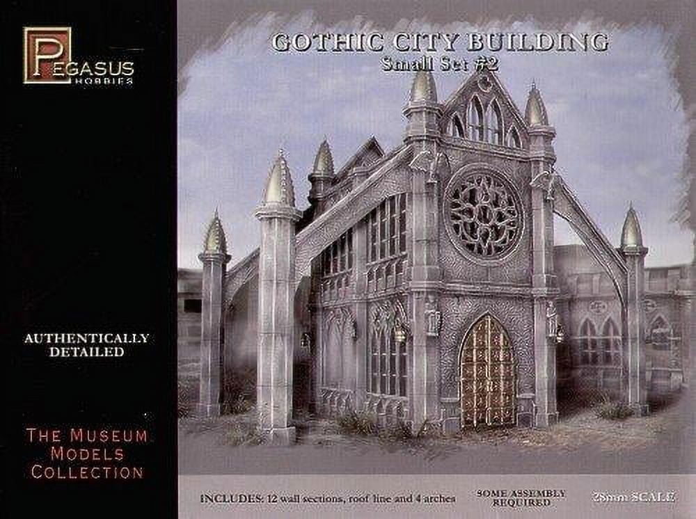 Pegasus Hobby Gothic City Building Small Set 2