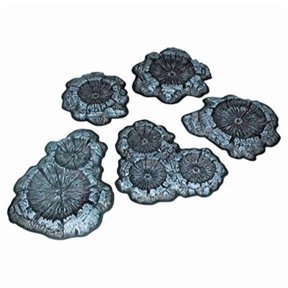 pegasus hobbies prepainted crater set pgh5215