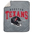 Pegasus Houston Texans 50" x 60" Arch Block Ultra Cozy Sweatshirt