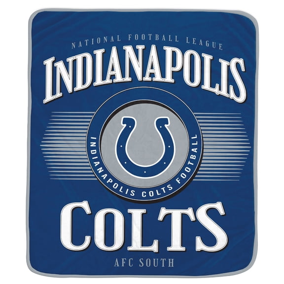 Pegasus Indianapolis Colts Spotlight Arch 60" x 70" Ultra Soft Throw Blanket