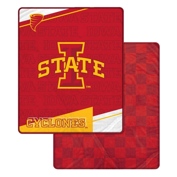 Pegasus Iowa State Cyclones 60" x 70" Diagonal Ghost Checkered Double-Sided Blanket