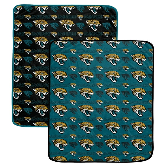 Pegasus Jacksonville Jaguars 60- x 70- Home & Away Two-Piece Blanket Set