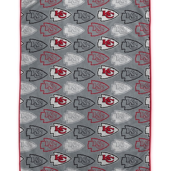 Pegasus  Kansas City Chiefs 60" x 72" Logo Roll Ultra Soft Blanket