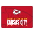 thumbnail image 1 of Pegasus Kansas City Chiefs 60" x 90" Oversized Slogan Fade Ultra Cozy FAN-mily Blanket, 1 of 2