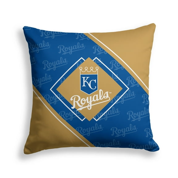 Pegasus Kansas City Royals 18" x 18" Diamond Boxed Decor Pillow